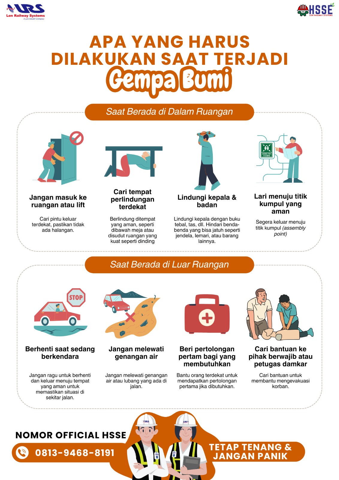 Apa yang dilakukan saat terjadi Gempa Bumi